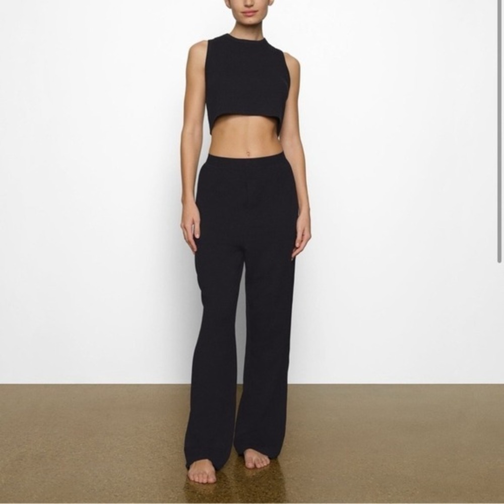 SKIMS Boyfriend Loose‎ Fit Pant in ONYX// BLACK Sz Small & XL